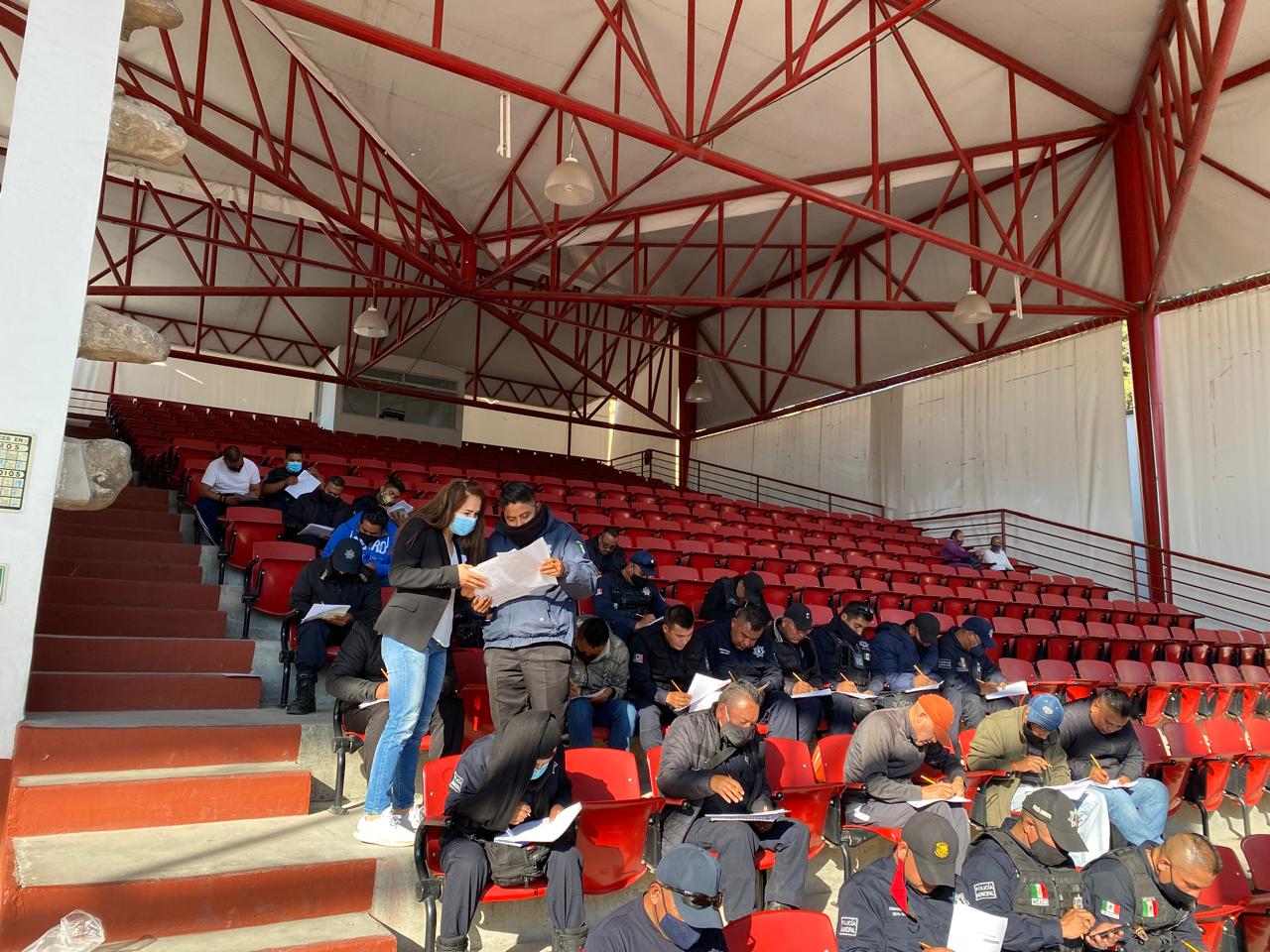 Examen de conocimientos — grupo policial